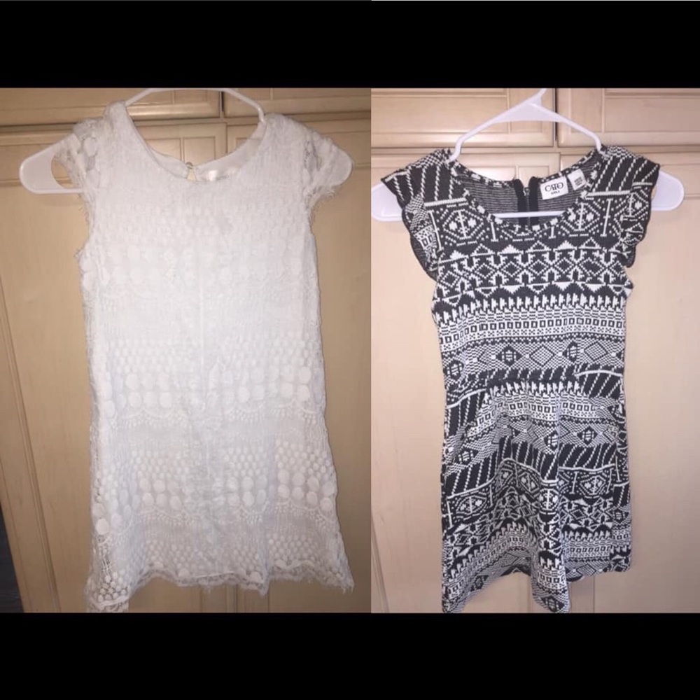 Two girls dresses. Size 10 and 8/10